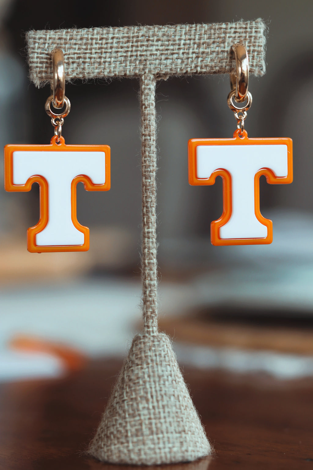 Power T earrings