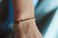 Tarnish Resistant and Waterproof Gold Tone Slinky Bracelet