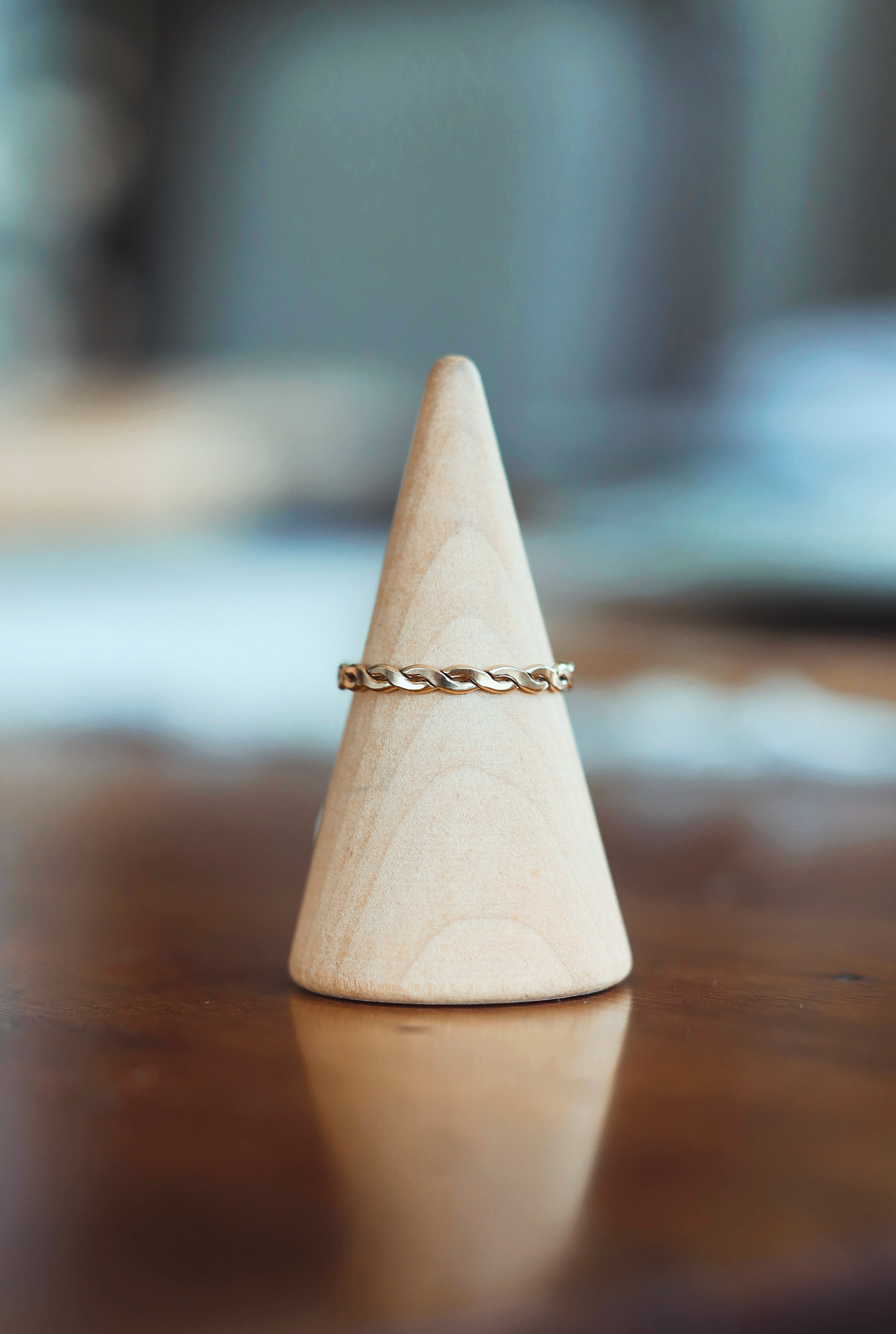 Braided Gold Filled Ring  - Size 7